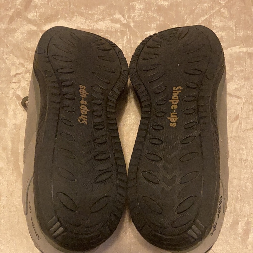 Skechers Shape-ups Gray Lace Up Sneakers - Picture 8 of 8